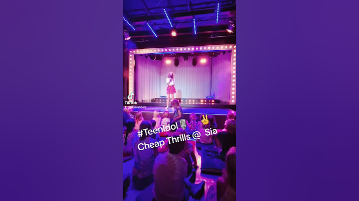 #talang #sverige #melodifestivalen #sia #cheapthrills