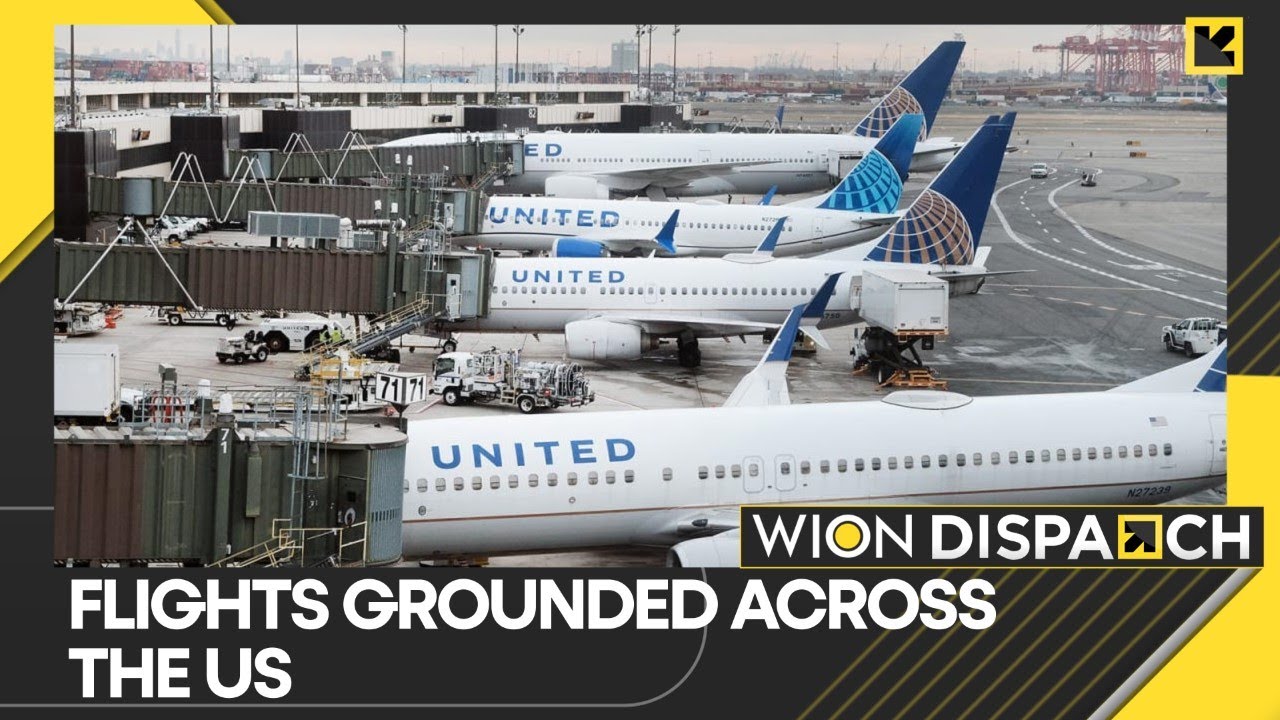 WION Dispatch: All domestic flights grounded across US due to a major glitch | FAA | English News