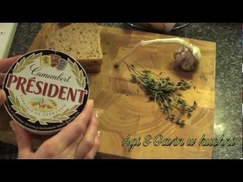 Zapiekany camembert