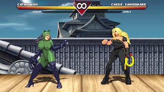 Catwoman VS WonderGirl (Cassie Sandsmark) I HIGH LEVEL EPIC FIGHT!