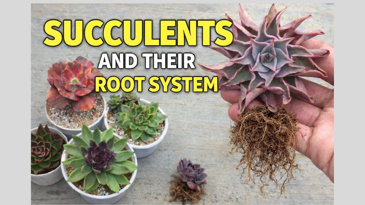 Суккуленты и их корневая система