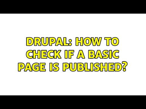 Drupal: How to