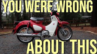 Replying to Your Comments About the Honda SUPER CUB 125