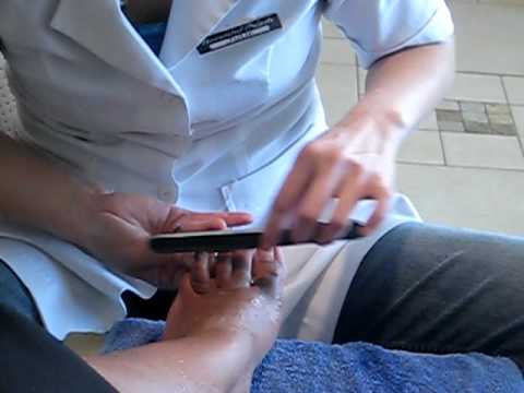 p.o.v File and Fun Pedicure