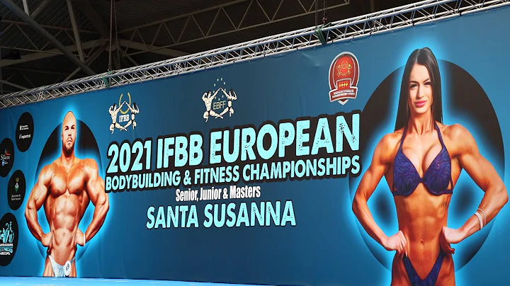 2021 IFBB European Championships - Santa Susanna: Men's Physique acima de 40 anos