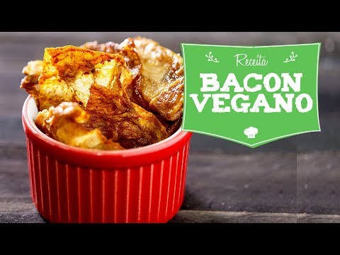 vídeo Receita Fitness -  Bacon Vegano