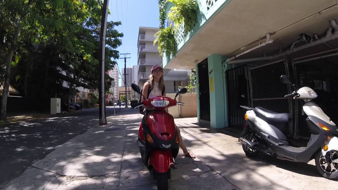 Scooter Tour in Oahu, Hawaii YouTube