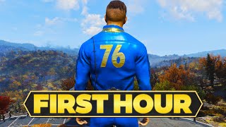 My 1st Hour Of Fallout 76