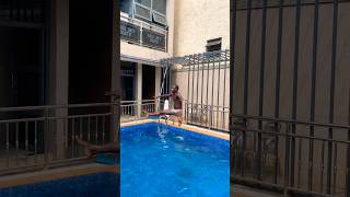 Jumping Highly Top Trick Into Cold Pool