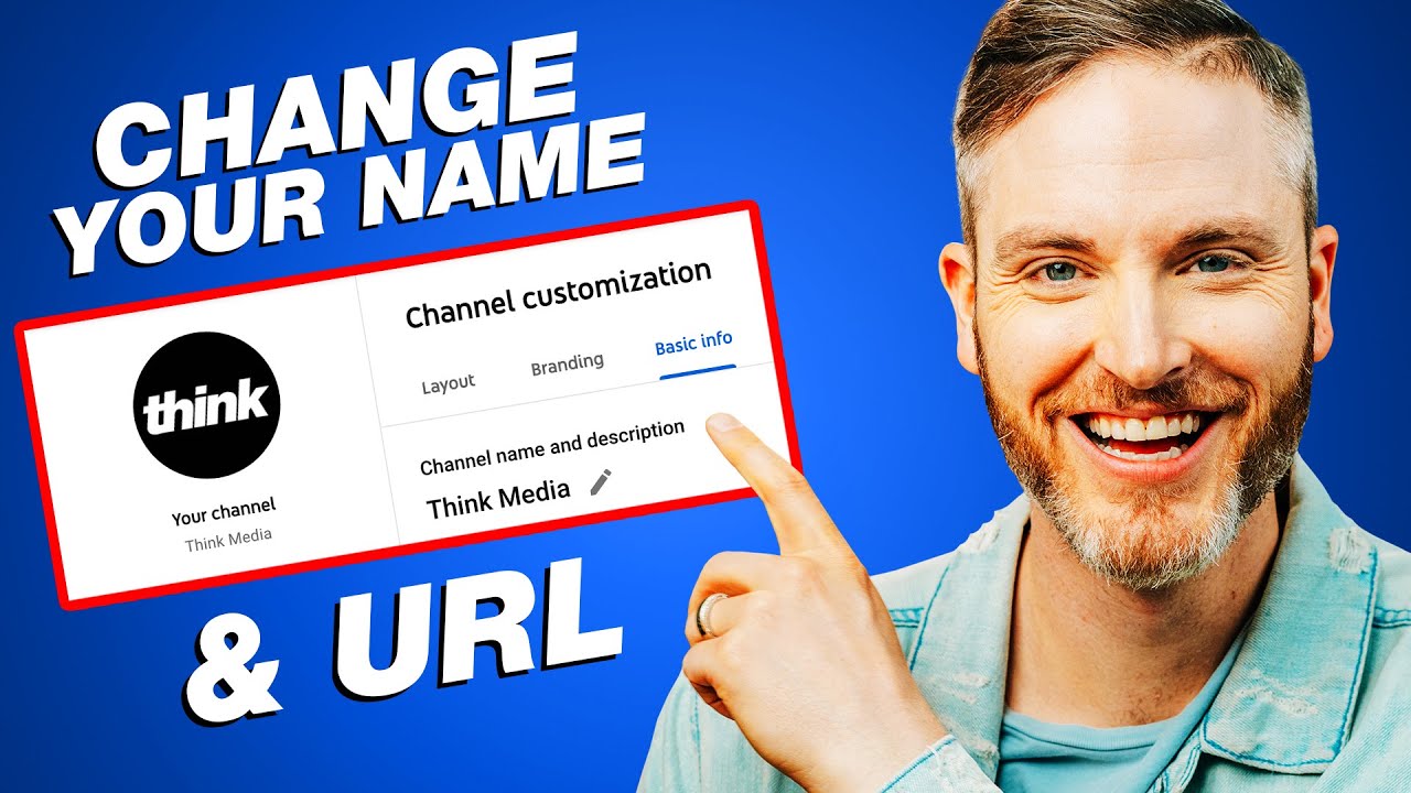 How to Change Your YouTube Channel Name \u0026 Custom URL (UPDATE)