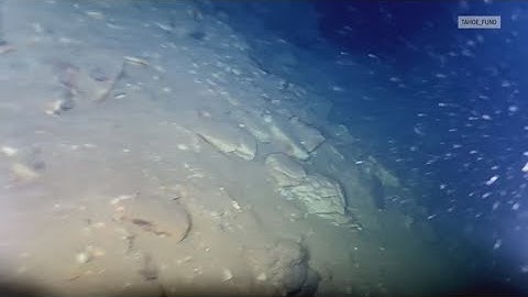 First-ever video from bottom of Lake Tahoe released