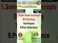 Class11+MHT-CET+NEET+JEE 1.Some Basic Concepts Of Chemistry T:-9 #shorts #short #exam #chemistry
