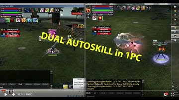 Ran Online GS Dual Auto skill in 1 PC