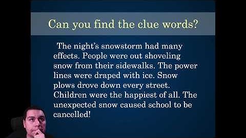 Text Structure Compare Contrast and Cause and Effect