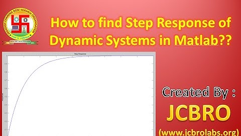 How to find impulse & step Response of Dynamic Systems in Matlab ??
