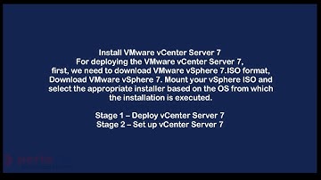 Deploy Vmware Vcenter Server Appliance 7.0 | VMware vCenter Server 7.0 Installation Guide Part 1