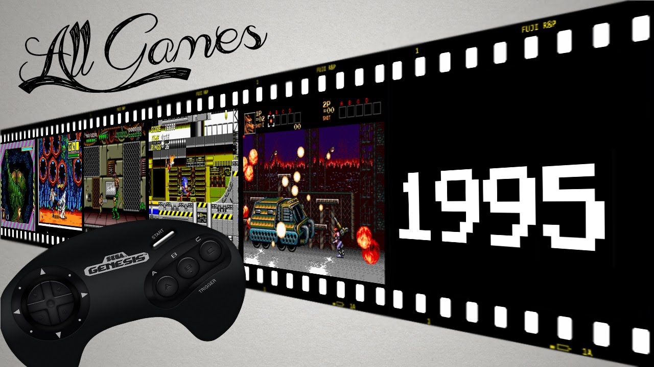 Все Игры На Sega Mega Drive / All Games Sega Genesis [1995] (8/10.