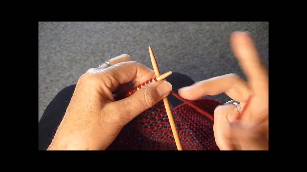 How to knit a scarf youtube