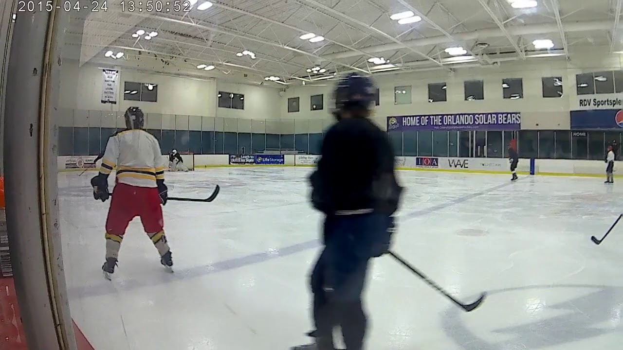 Hockey vs Cancer at RDV Ice Den Orlando Florida YouTube