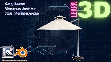 Outdoor Umbrella 3D
