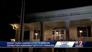 Mount Dora parts ways with city manager