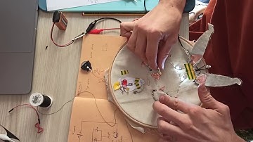 E-textiles | Final TEST Voodoo Doll Switches and Pressure Sensors