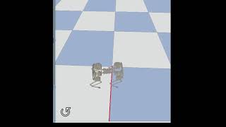 Gait Library Synthesis with Augmented Random Search