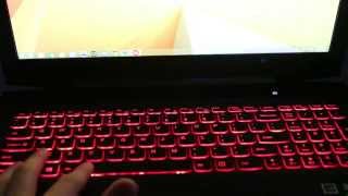 to switch keyboard backlight on and off - Lenovo Y50 YouTube