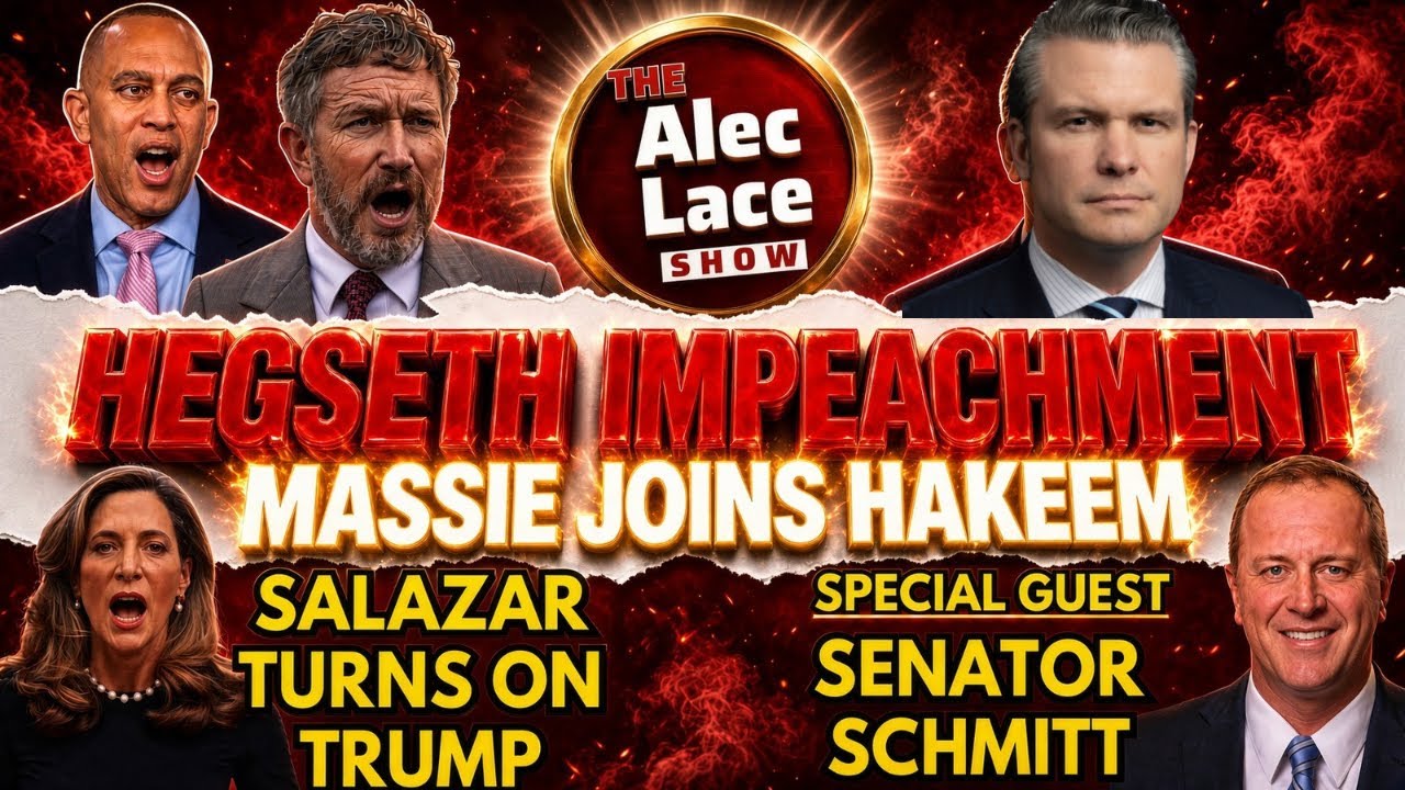 Hegseth Impeachment | Massie Joins Hakeem | Midterms | Guest: Senator Schmitt | The Alec Lace Show