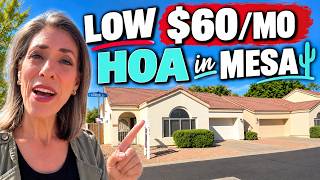 Affordable Mesa AZ Home with Mountain Views Under $350k! | Tour Tuesday