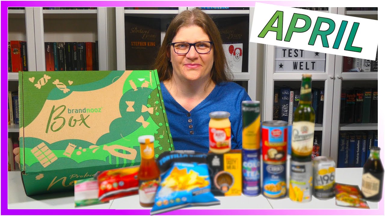 brandnooz Classic Box April 🤩 │ 15 super Produkte für 16€