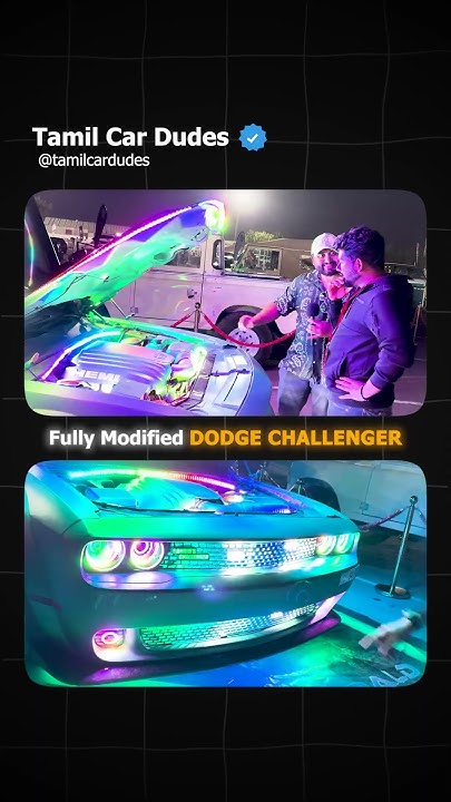 Fully Modified Dodge Challenger Heavy Audio System Amazing fully-modified-dodge-challenger-heavy-audio-system-amazing