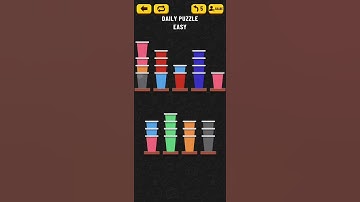 Cup Sort Puzzle Level 36 WalkThrough Solution Gameplay