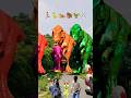 Big dinosaur chase T-rex chasingpart -1587#shorts #dinosaur#youtube#dinosaurs #superman#ddininner🐯🦣🦖
