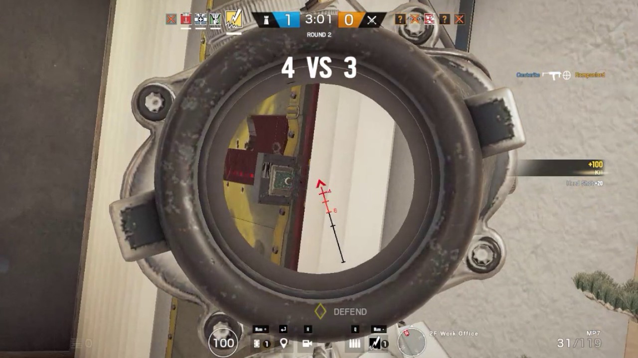 Rainbow Six Siege - skyscraper windows