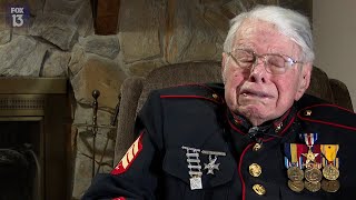 'We haven't got the country we had when I was raised': 100-year-old veteran worried about America