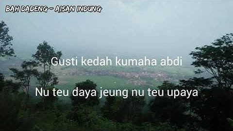 Pop Sunda Bah Dadeng-Aisan Indung