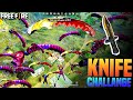 🔥KNIFE CHALLANGE 🗡️ - HARDEST CHALLANGE EVER - GARENA FREE FIRE