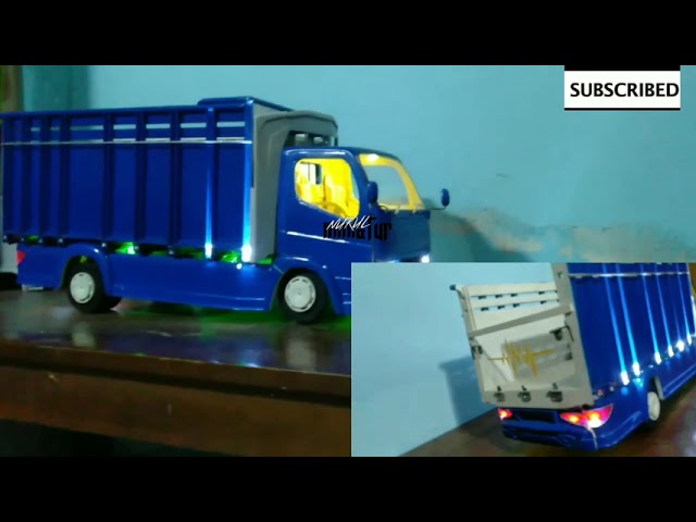 SI SEMOK NI BOSH😎  cinematic miniatur truk mbois😍... class=