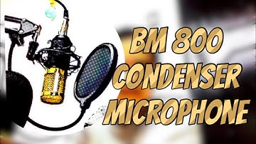 BM 800 Condenser Microphone | Unboxing, Set Up, & Audio Test 🎙 #unboxing #condensermic #audio #setup