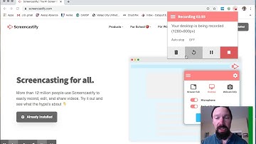 Screencast Tutorial #1:  Getting Screencastify