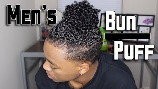 MEN'S NATURAL HAIR | MAN BUN/PUFF/PONYTAIL screenshot 5