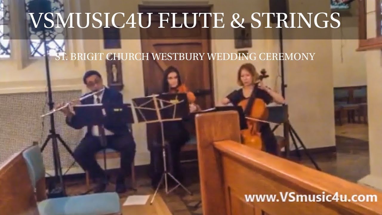VSmusic4u Trio Flute and Two Strings, Wedding Ceremony Music Full Mass Long Island New York