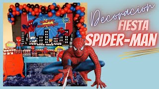 Y si no encuentras un globo específicamente del Hombre Araña, en cualquie…   Fiesta de spiderman decoracion, Fiesta de cumpleaños de spiderman,  Spiderman decoracion