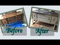 Chalk Paint and Distressing // Buffet Restoration // Annie Sloan Chalk Paint and Wax