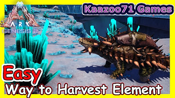 Ark Genesis 2 Easy Element 💥 - Best Element Harvester