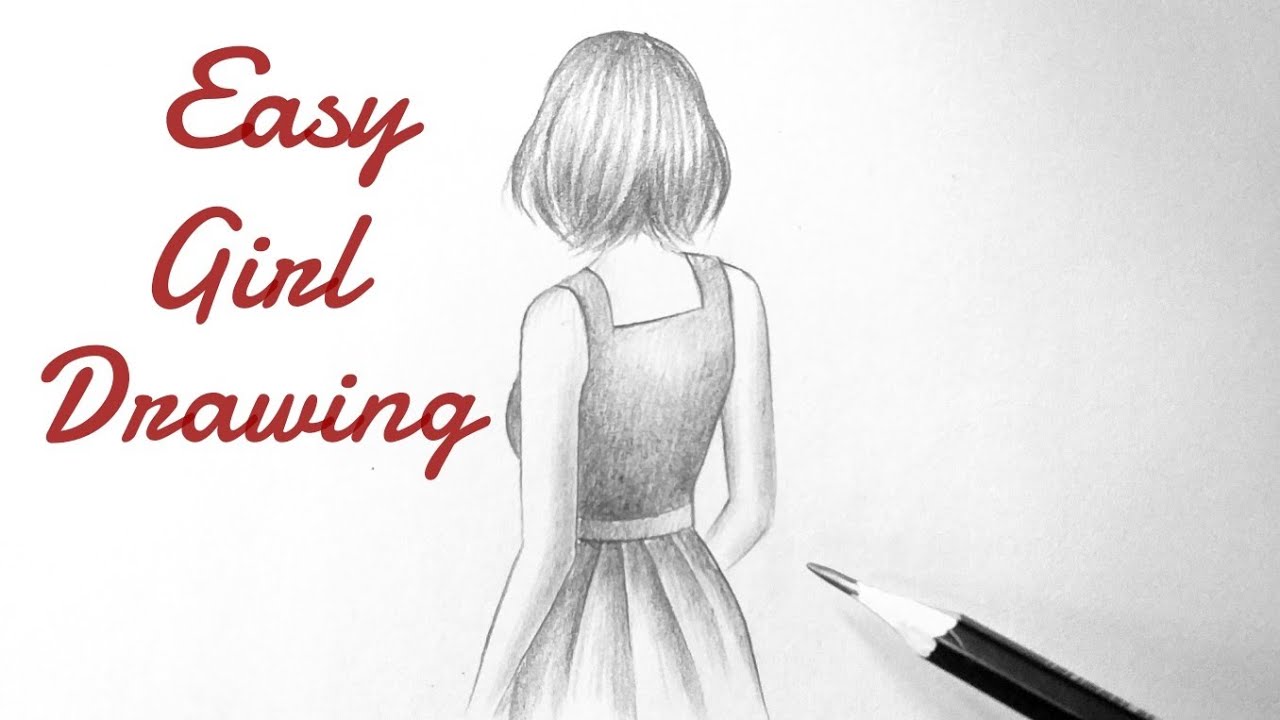 How To Draw A Girl Backwards Draw Easy - vrogue.co