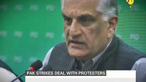Pakistan strikes deal with protesters
