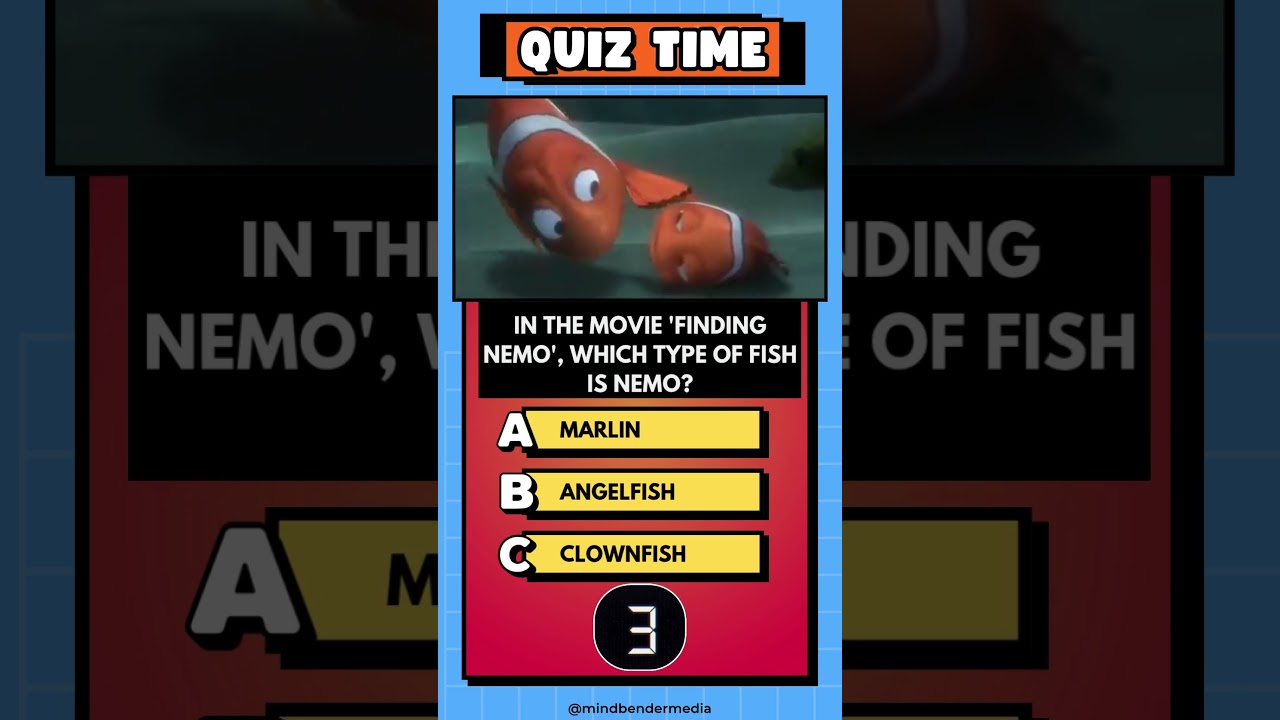 🐠 In Finding Nemo, What Type of Fish Is Nemo? 🤔 