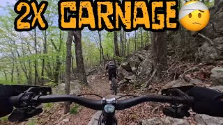 Biking Bad - 2X Carnage at Western Slopes | Crestline RS 181.2 | Mountain Biking